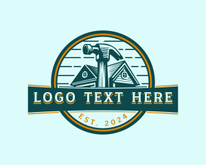 Rustic - Hammer Maintenance Builder logo design