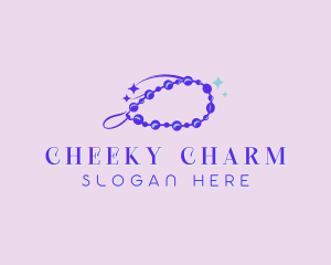 Bead Bracelet Charm logo design