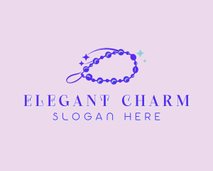 Bead Bracelet Charm logo design