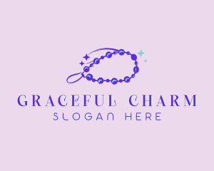 Bead Bracelet Charm logo design