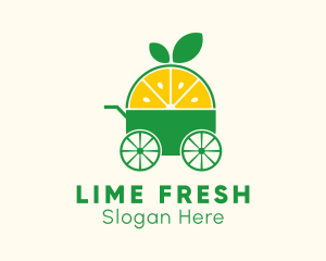 Lime - Lime Juice Cart logo design