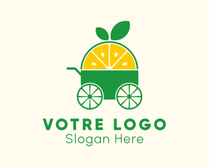 Food Stand - Lime Juice Cart logo design