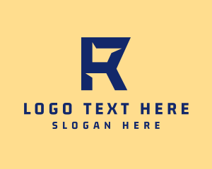 Modern Technology Letter R Logo