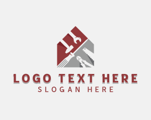 Pliers - Handyman House Tools logo design