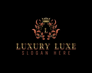 Royal Luxury Crown logo design