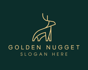 Golden Deer Company logo design