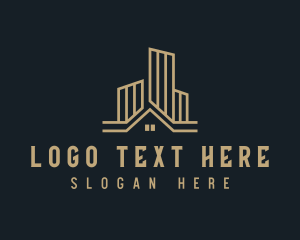 Office Space - Real Estate Building Property logo design