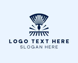 Laser - Laser Cutting Machine logo design