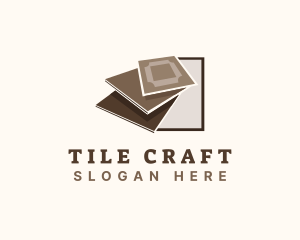 Floor Pavement Tiling  logo design