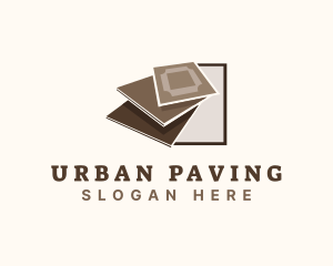 Pavement - Floor Pavement Tiling logo design