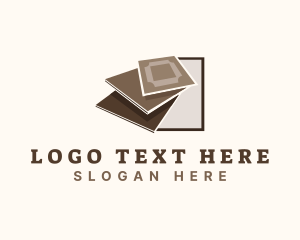 Flooring - Floor Pavement Tiling logo design