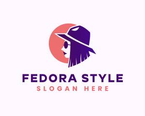 Fedora - Fedora Female Fashion logo design