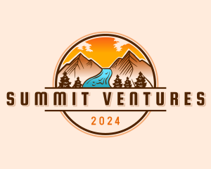 Mountain Summit Adventure logo design