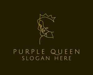 Royal Queen Cosmetics logo design