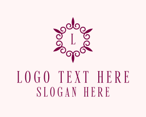 Event Styling - Decorative Interior Decor logo design