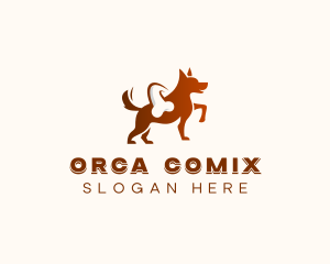 Dog Pet Veterinarian Logo