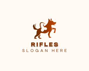 Dog Pet Veterinarian Logo