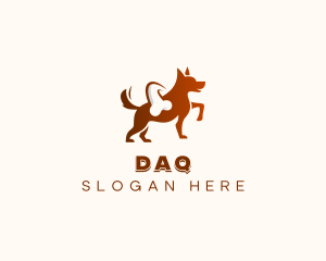 Dog Pet Veterinarian Logo