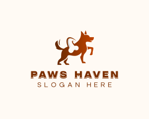 Dog Pet Veterinarian logo design