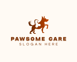 Veterinarian - Dog Pet Veterinarian logo design