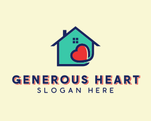 Heart Residential Property logo design