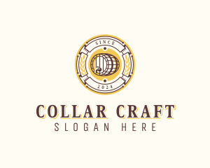 Brewery Beer Barrel logo design