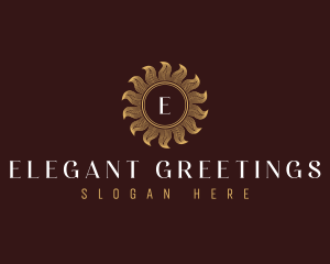 Premium Luxury Sun logo design