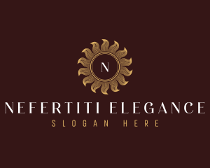 Premium Luxury Sun logo design