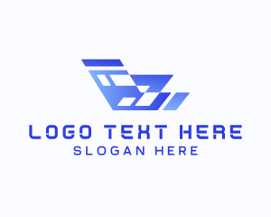 Cyber - Technology Company Agency logo design