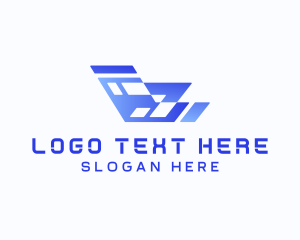 Technology Company Agency logo design