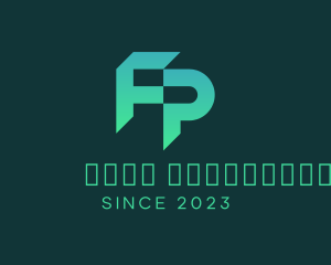 Corporate - Modern Professional Letter FP Company logo design