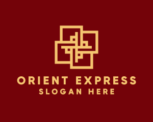 Orient - Oriental Tile Pattern logo design