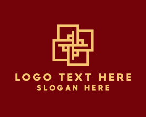 Oriental Tile Pattern Logo