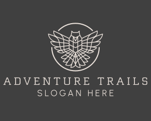 Adventure Flying Eagle  logo design