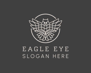 Adventure Flying Eagle  logo design