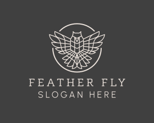 Adventure Flying Eagle  logo design