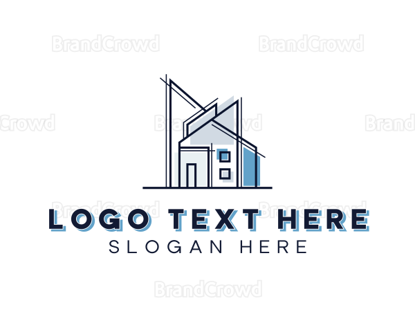Home Contractor Structure Logo