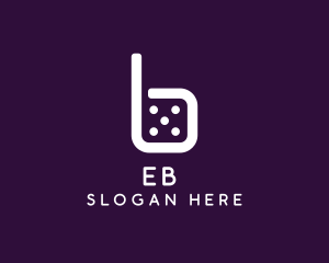 Dice Letter B Logo