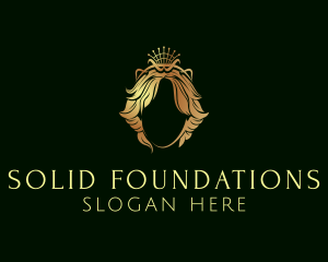 Royal - Golden Pageant Salon logo design
