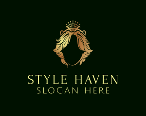 Regal - Golden Pageant Salon logo design