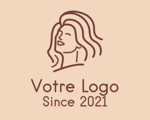 Makeup - Woman Hair Salon logo design