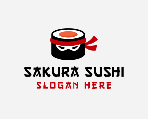 Japanese - Ninja Japanese Sushi logo design