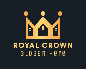 Royal Crown House Realtor  logo design