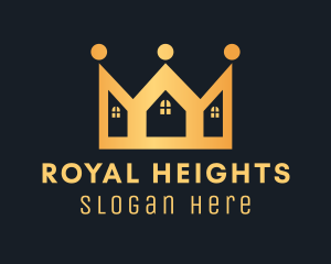 Royal Crown House Realtor  logo design