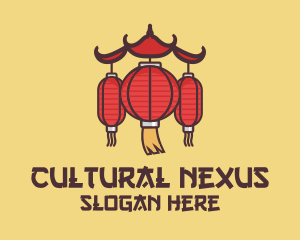 Culture - Chinese Lantern Festival logo design