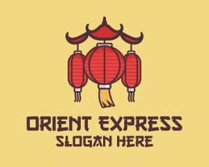 Orient - Chinese Lantern Festival logo design