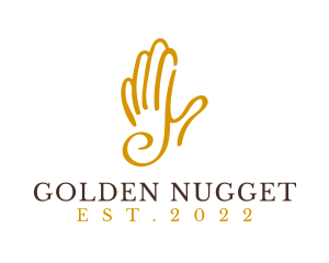 Golden Recruitment Agency  logo design