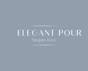 Generic Elegant Business logo design