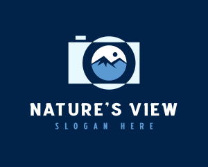 Scenic - Mountain Scenery Photography logo design