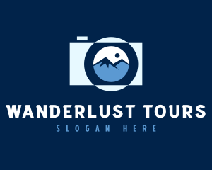 Mountain Scenery Photography  logo design